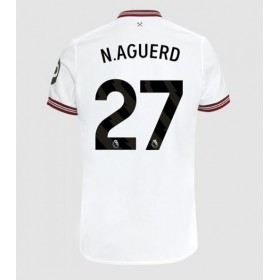 West Ham United Nayef Aguerd #27 Borta Kläder 2023-24 Kortärmad